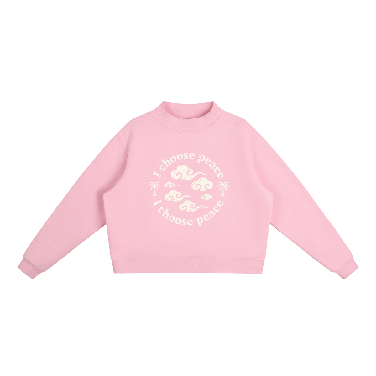 Essential Fleece Mock-Neck Sweatshirt | Classic Fleece Mock-Neck Crew | Cozy Mock-Neck Fleece Pullover | Everyday Comfort Fleece Sweatshirt | Modern Mock-Neck Casual Sweatshirt | Classic Cozy Fleece Crew