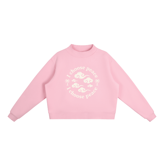 Essential Fleece Mock-Neck Sweatshirt | Classic Fleece Mock-Neck Crew | Cozy Mock-Neck Fleece Pullover | Everyday Comfort Fleece Sweatshirt | Modern Mock-Neck Casual Sweatshirt | Classic Cozy Fleece Crew